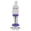 Kore Design Kids Adjustable Tall Wobble Chair 16.5-24in Purple 2599
